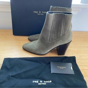 Rag & Bone Rover High Boot - Leather Chelsea Ankle Boot